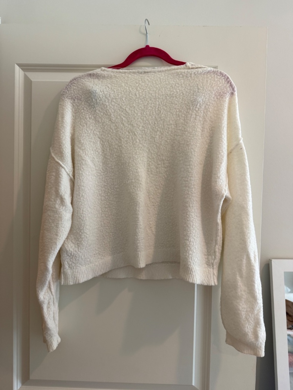 Free People White Sweater - Picture 3 of 3